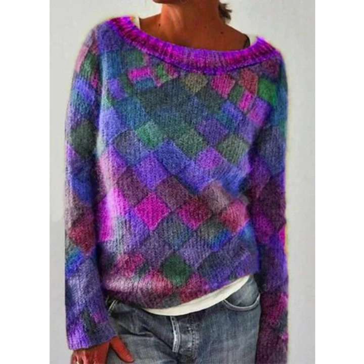 Warmer Strickpullover Für Damen | Langarm