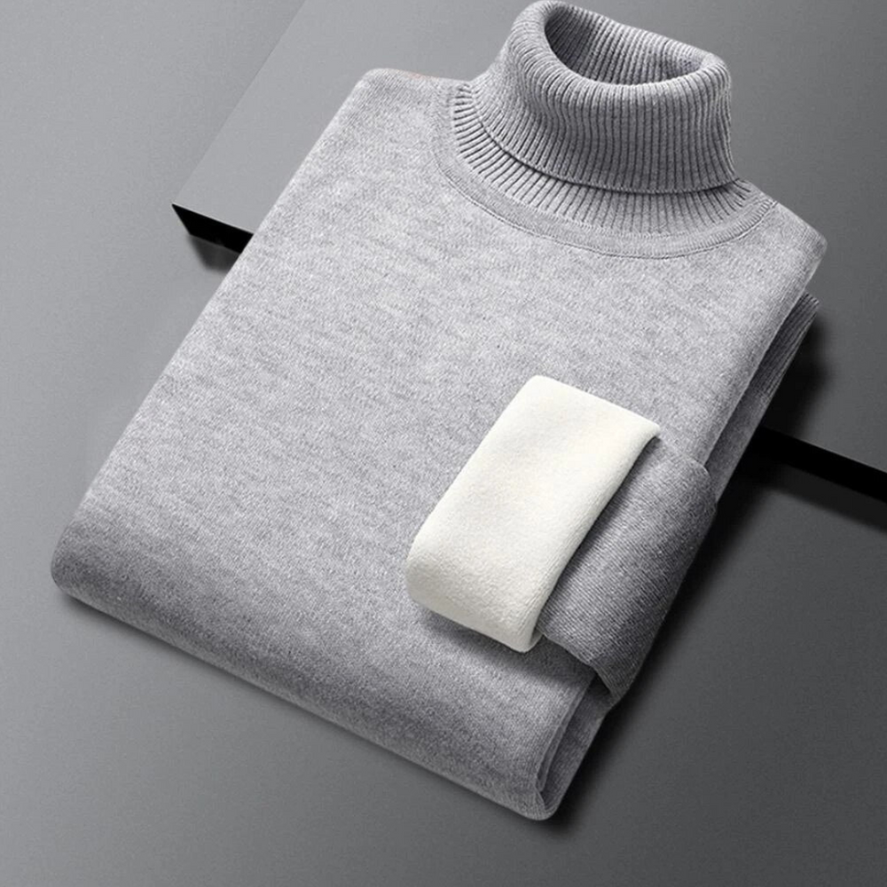 Herren Rollkragenpullover Warme Winter Pullover | Strick