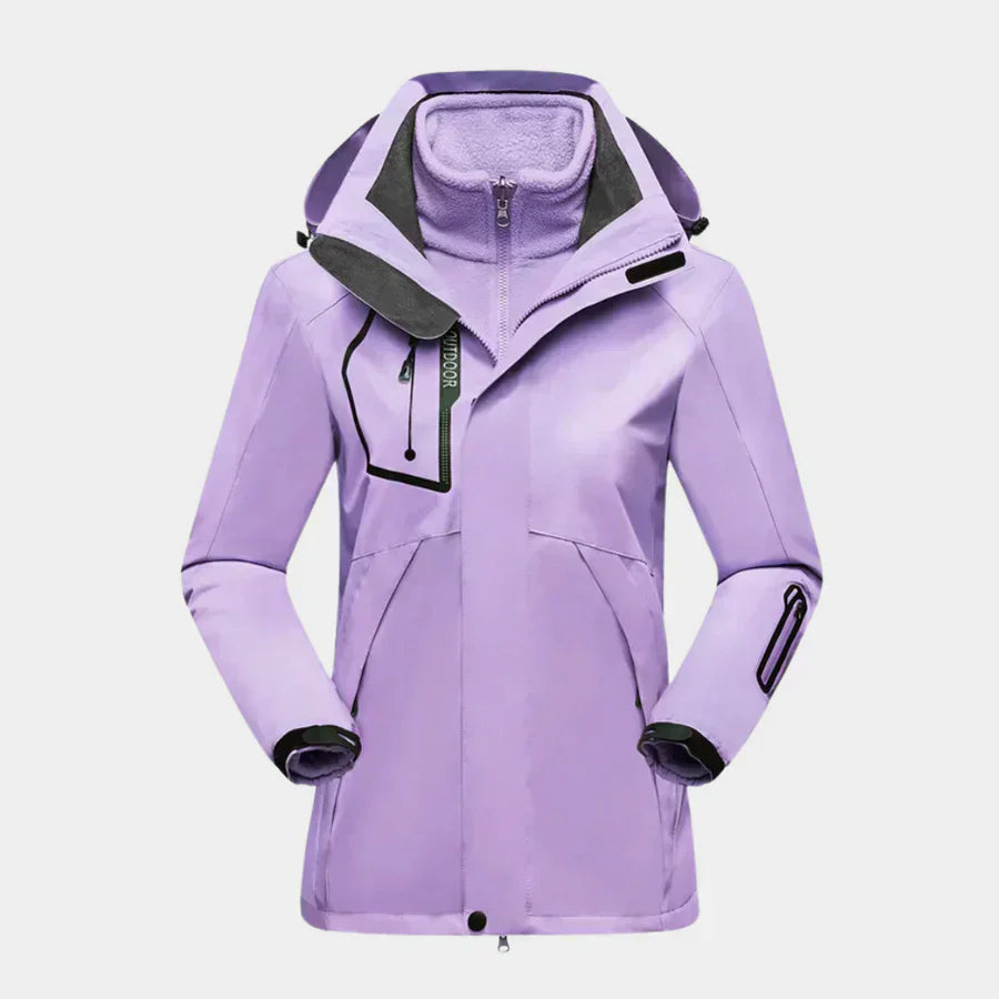 Stylische Skijacke für Damen | Langarm