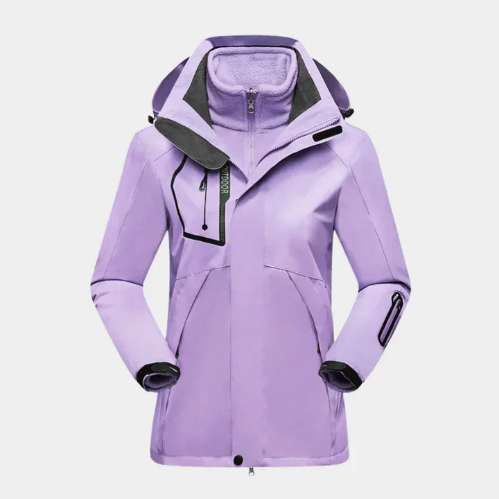 Stylische Skijacke für Damen | Langarm
