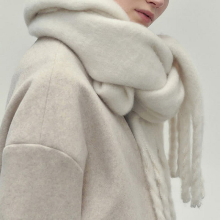 Damen Weicher Winterschal | Gestrickt