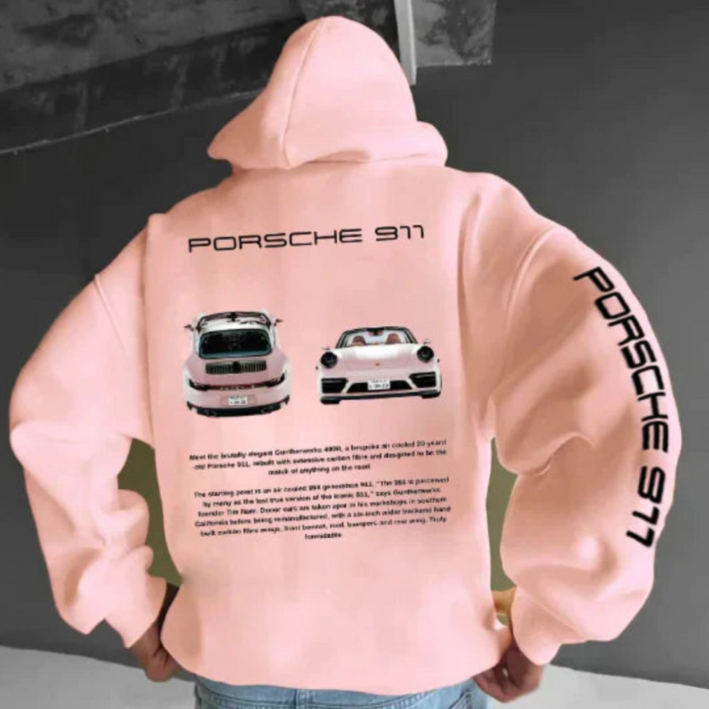 Herren Überdimensionale Gedruckt Kapuzenpulli | Bequeme