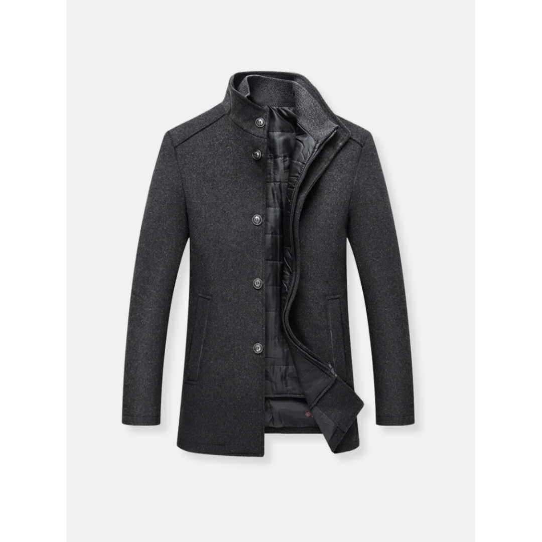 Herren Warme Winter Trench Mantel | Langarm