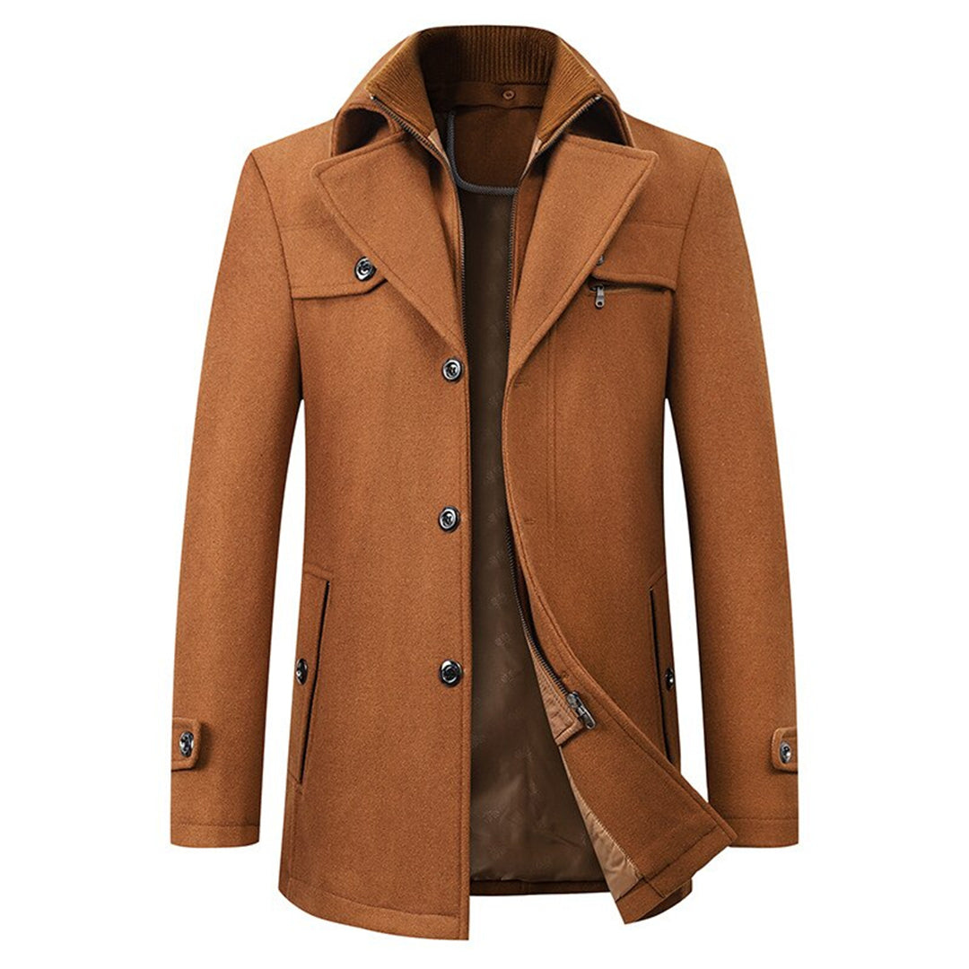 Lorenzo | Herren Formaler Bomber Jacke | Warme