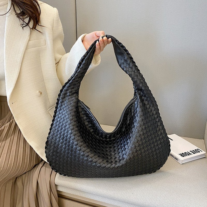 Damen Geflochtene Hobo Schulter Tasche | Geräumig