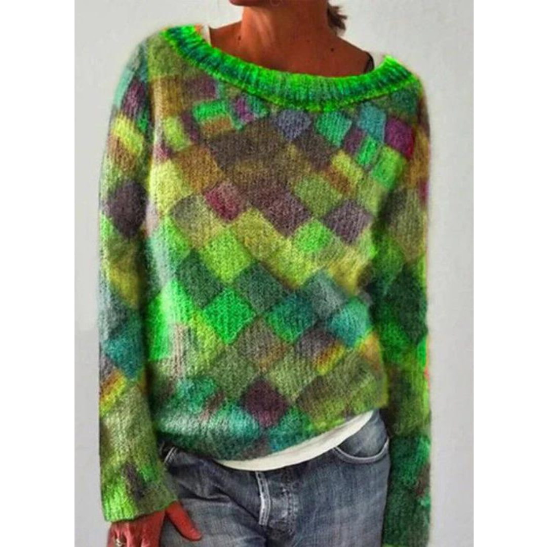 Warmer Strickpullover Für Damen | Langarm
