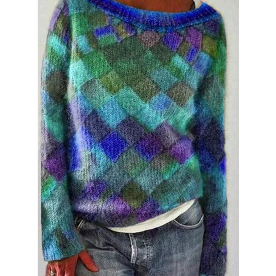Warmer Strickpullover Für Damen | Langarm