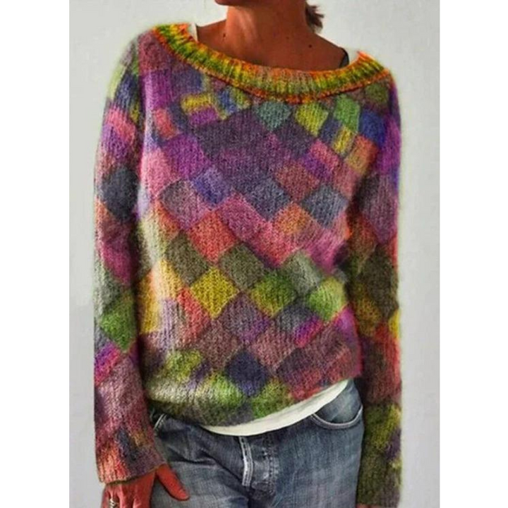 Warmer Strickpullover Für Damen | Langarm