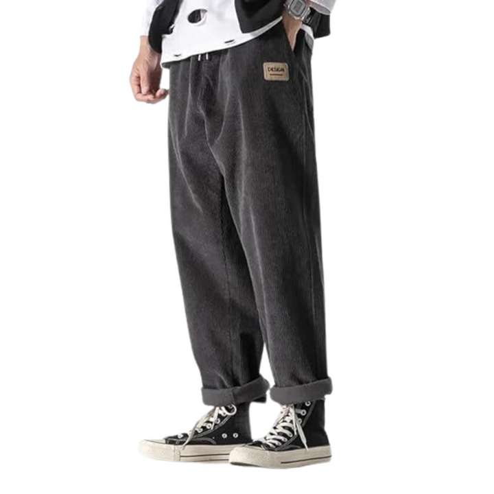 Maximos | Herren Cord Übergroß Hose | Lässig