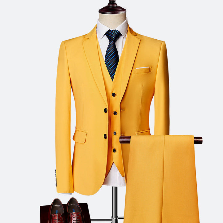 Aidan | Herren Formelle Weste Blazer Und Hose Satz | Dreiteilig