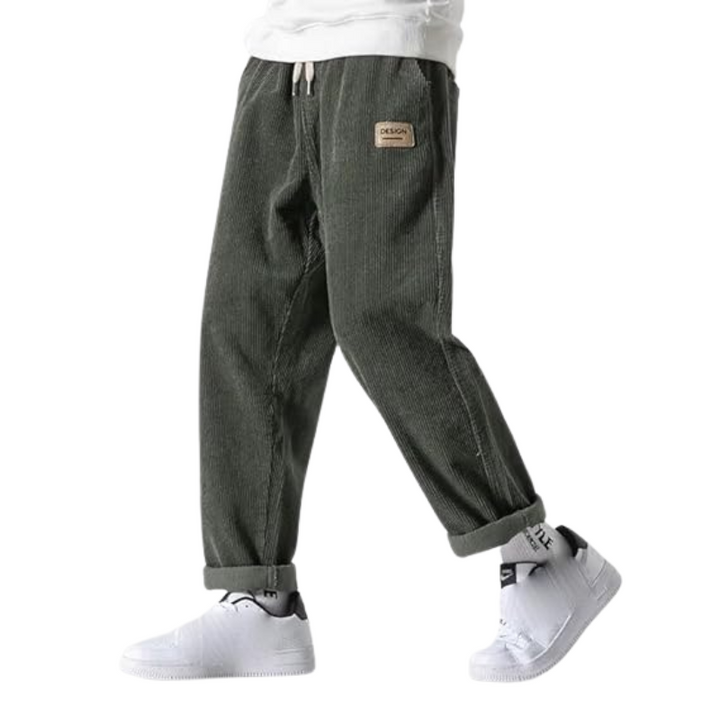 Maximos | Herren Cord Übergroß Hose | Lässig