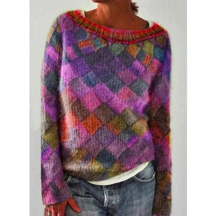 Warmer Strickpullover Für Damen | Langarm