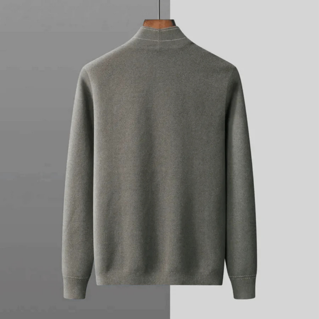 Herren Moderner Offene Front Strickjacke | Langarm