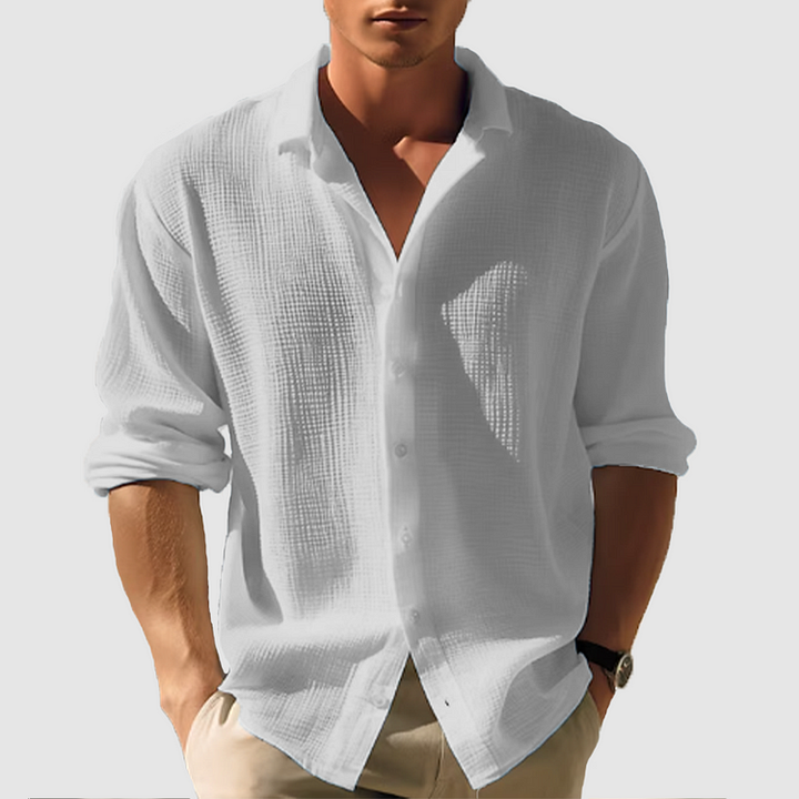 Lässiges Button Down Hemd Für Herren | Sommer