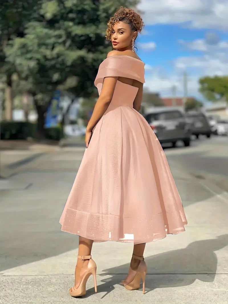 Luxuriöses Partykleid Für Damen | Midi