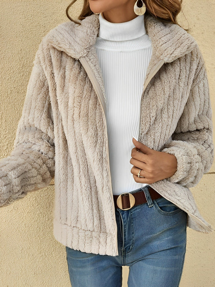 Kuscheliger Damen-Teddy-Mantel | Lässig