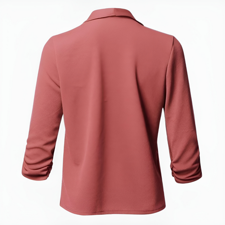 Eleganter Blazer Mit Langen Ärmeln Für Damen | Formal
