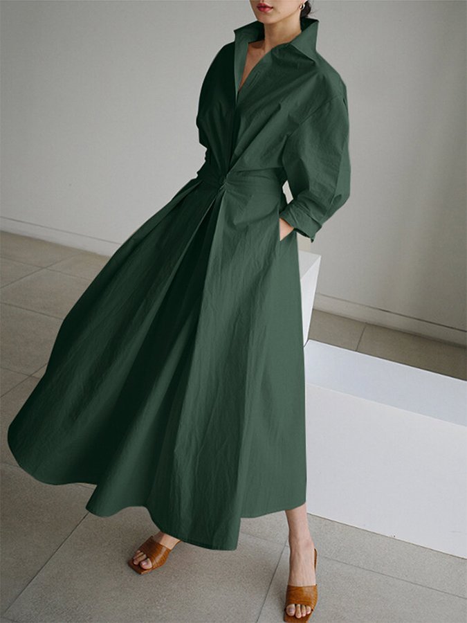 Britta | Damen Elegantes Kleid