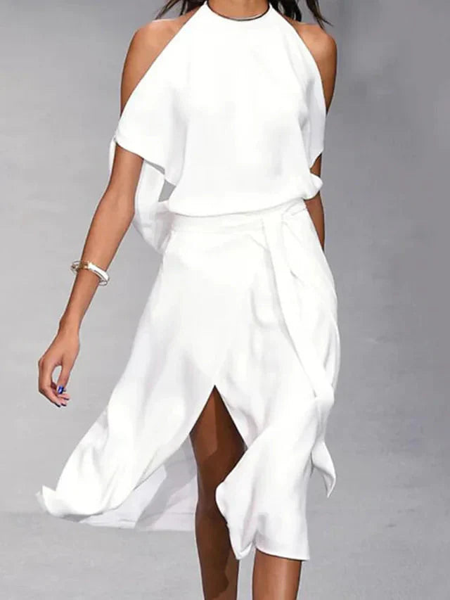 Neckholder Sommerkleid Für Damen | Midi