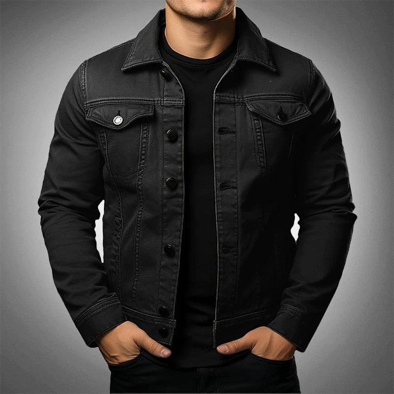 Brianor | Herren Klassisch Knopf Daunen Jacke | Lässig