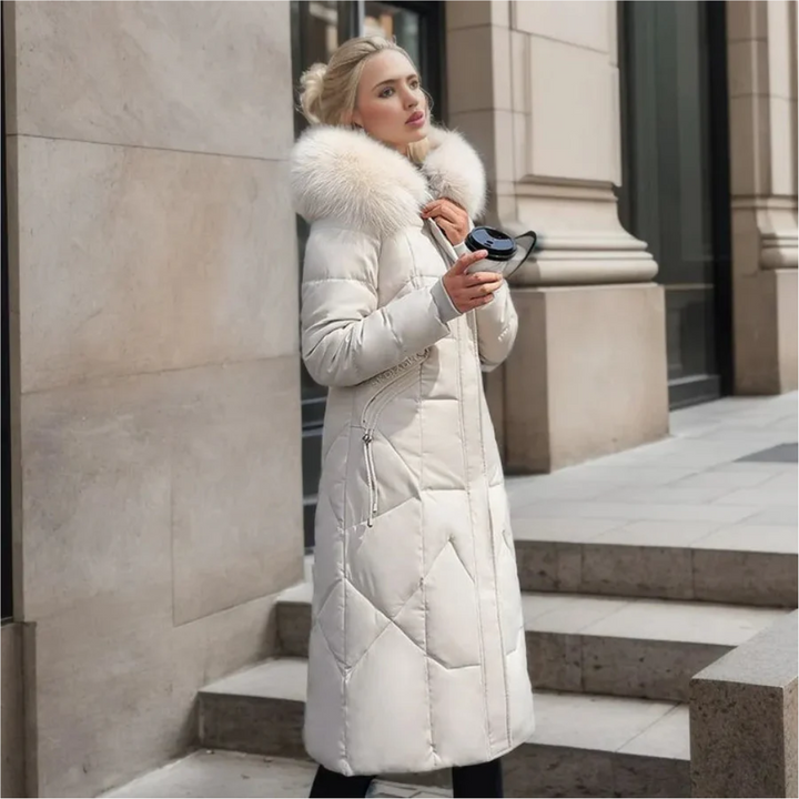 Langer Gesteppter Parka Für Damen | Winter