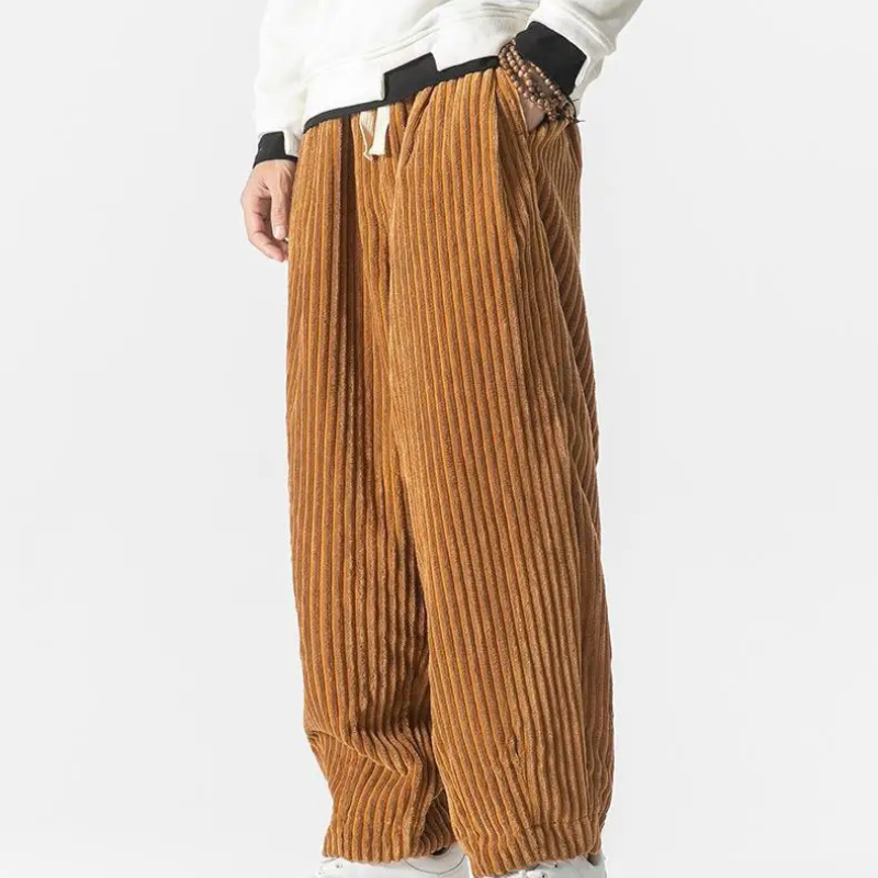 Darnell | Locker Geschnittene Hose Für Herren | Cord