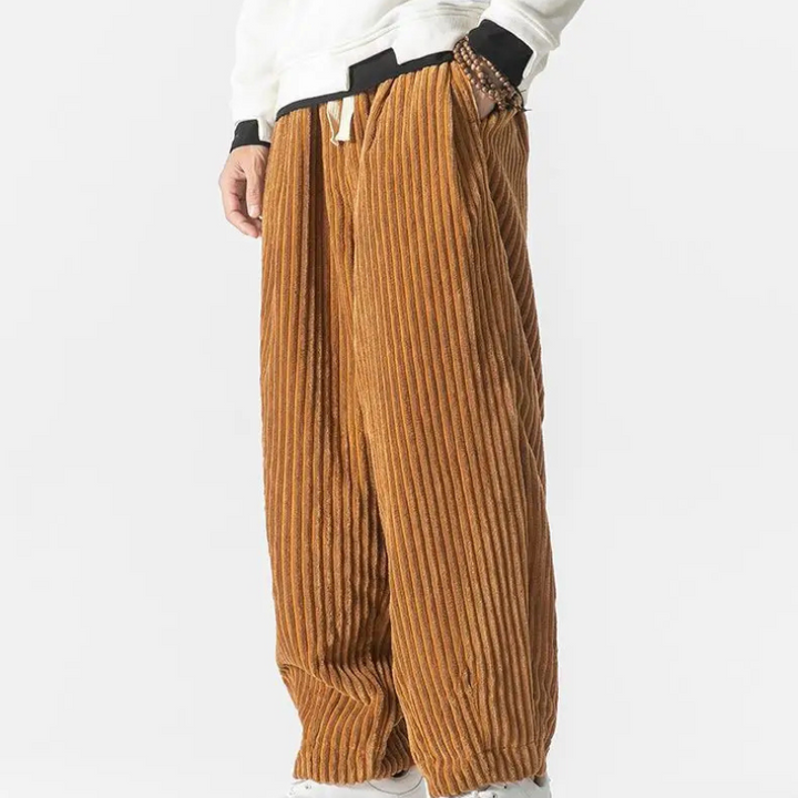 Darnell | Locker Geschnittene Hose Für Herren | Cord