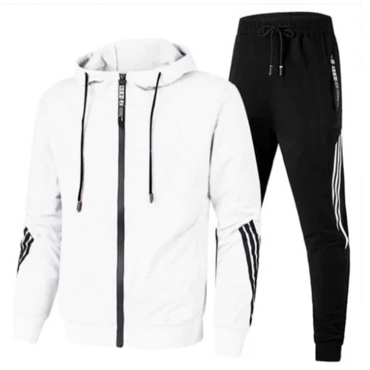 Zweiteiliges Trainingsanzug Set Für Herren | Sport