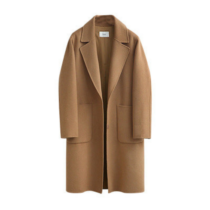 Klassischer Winter Trenchcoat Für Damen | Lang