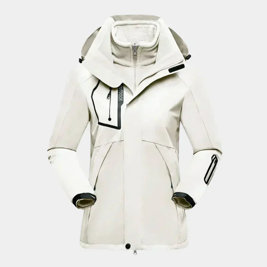 Stylische Skijacke für Damen | Langarm