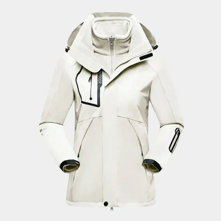Stylische Skijacke für Damen | Langarm