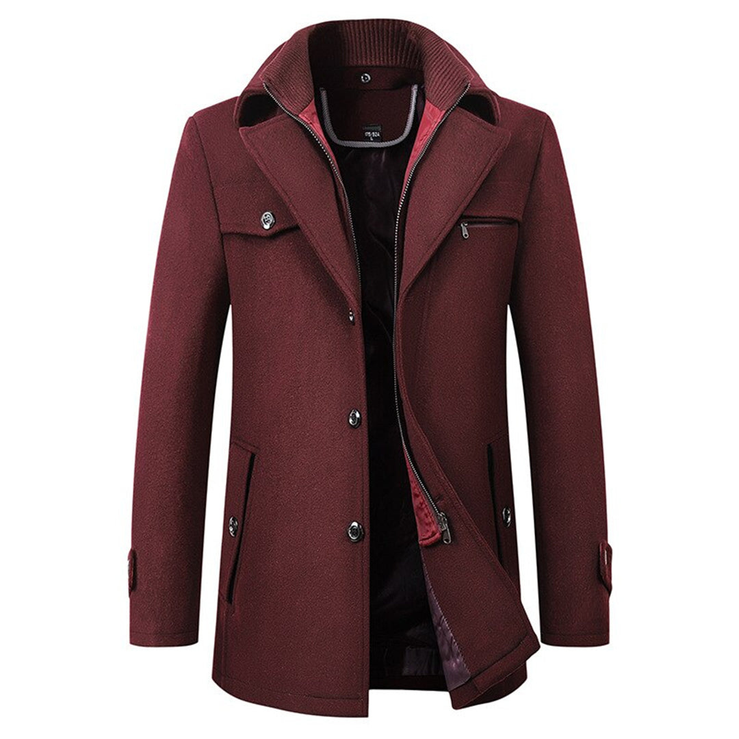 Lorenzo | Herren Formaler Bomber Jacke | Warme