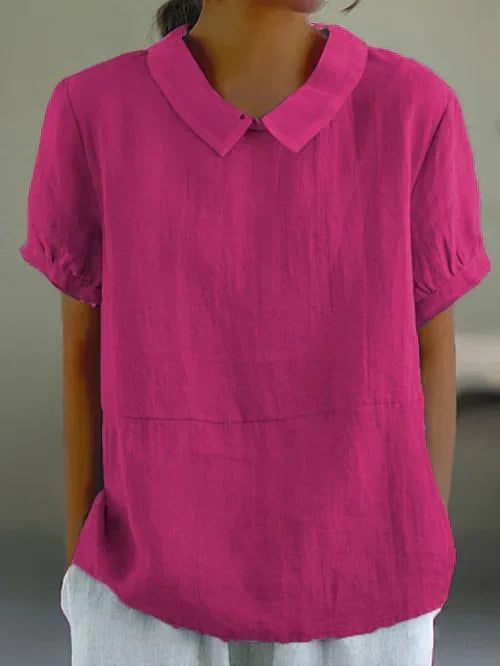 Stilvolle Bluse Mit Kragen Für Damen | Atmungsaktiv
