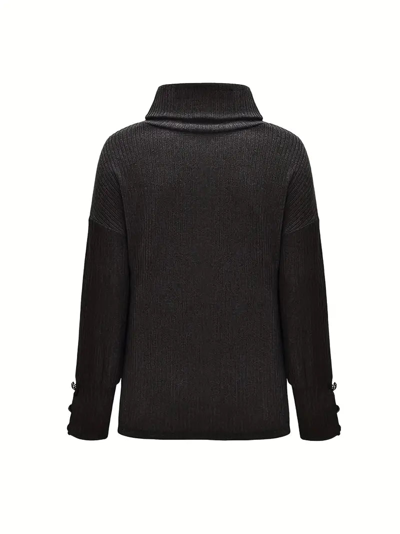 Iya | Damen Rollkragen Pullover | Warme
