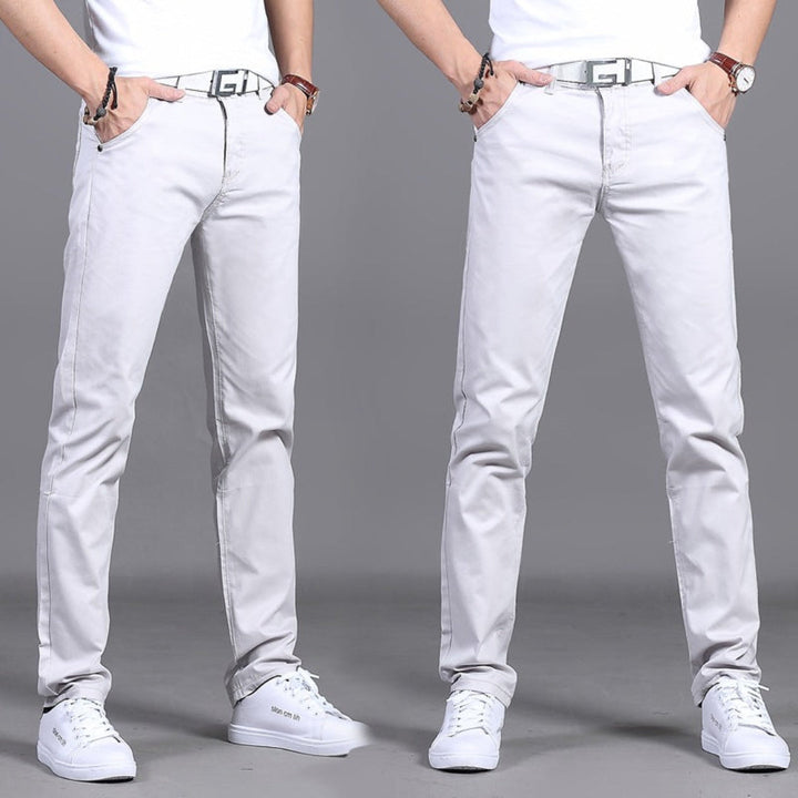 Herren Schlanke Passform Stretch Jeans | Stilvoll