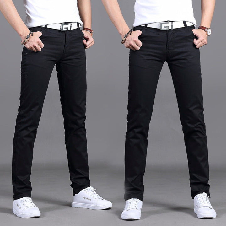 Herren Schlanke Passform Stretch Jeans | Stilvoll