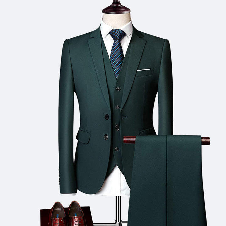 Aidan | Herren Formelle Weste Blazer Und Hose Satz | Dreiteilig
