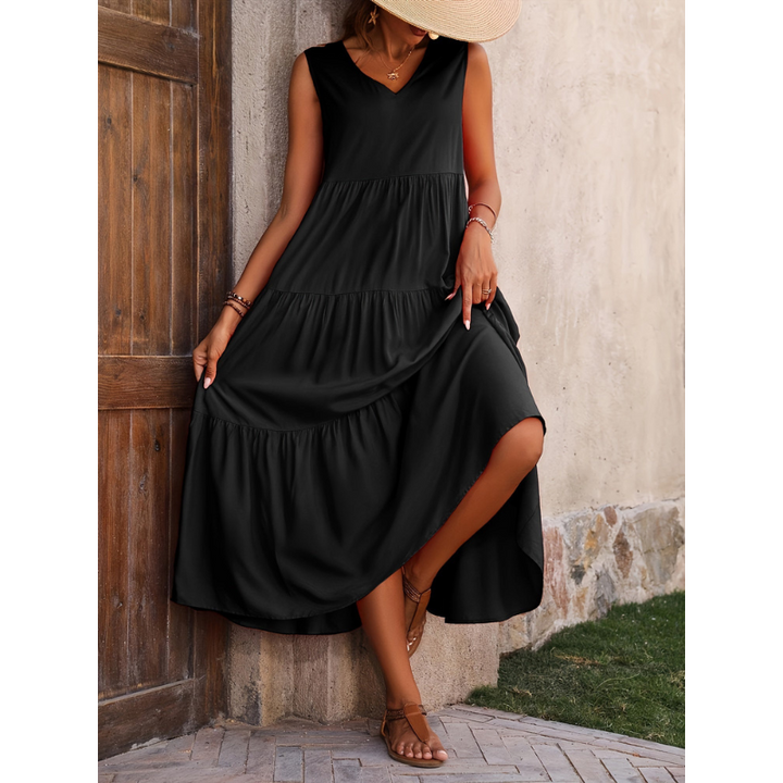 Ärmelloses Sommerkleid Für Damen | Midi