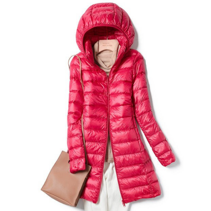 Warme Winterjacke Mit Kapuze Für Damen | Puffer