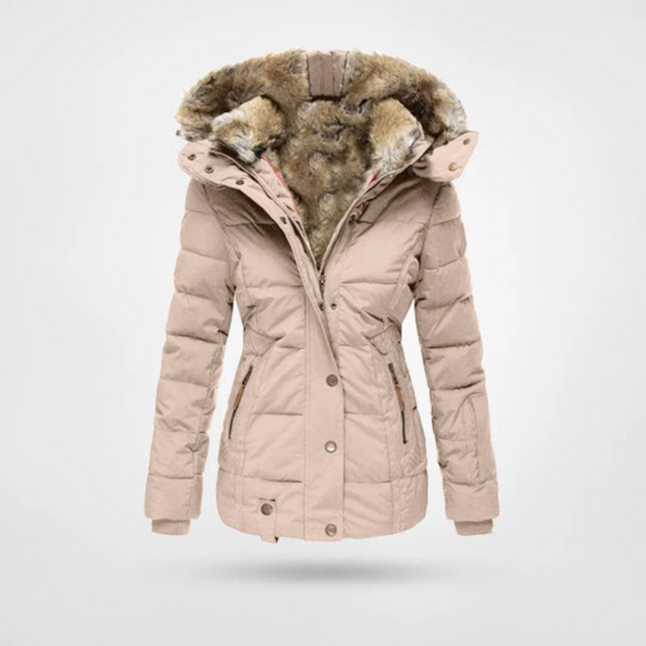Invy | Damen Winter Puffer Parka Jacke | Warme