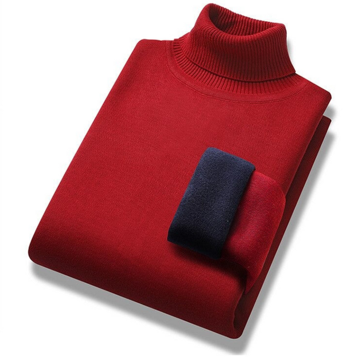 Herren Rollkragenpullover Warme Winter Pullover | Strick
