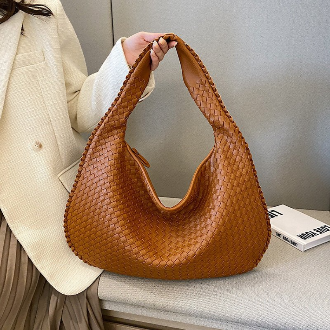 Damen Geflochtene Hobo Schulter Tasche | Geräumig