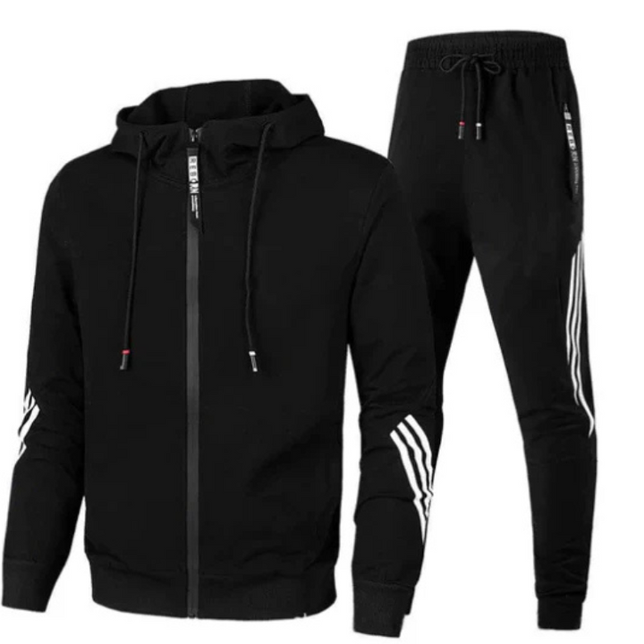 Zweiteiliges Trainingsanzug Set Für Herren | Sport