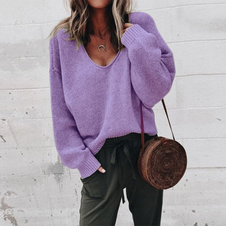 Übergroßer Freizeitpullover Für Damen | Warm