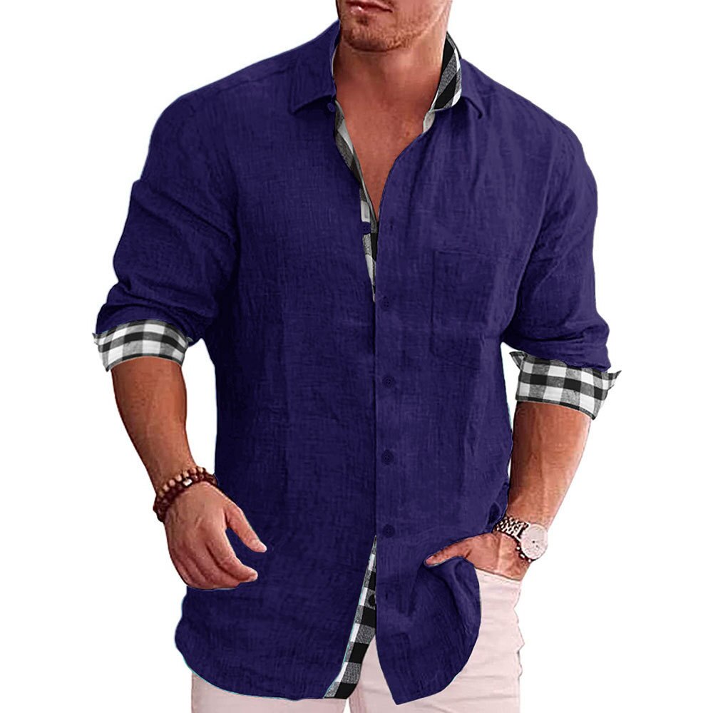 Button Down Hemd Für Herren | Langarm