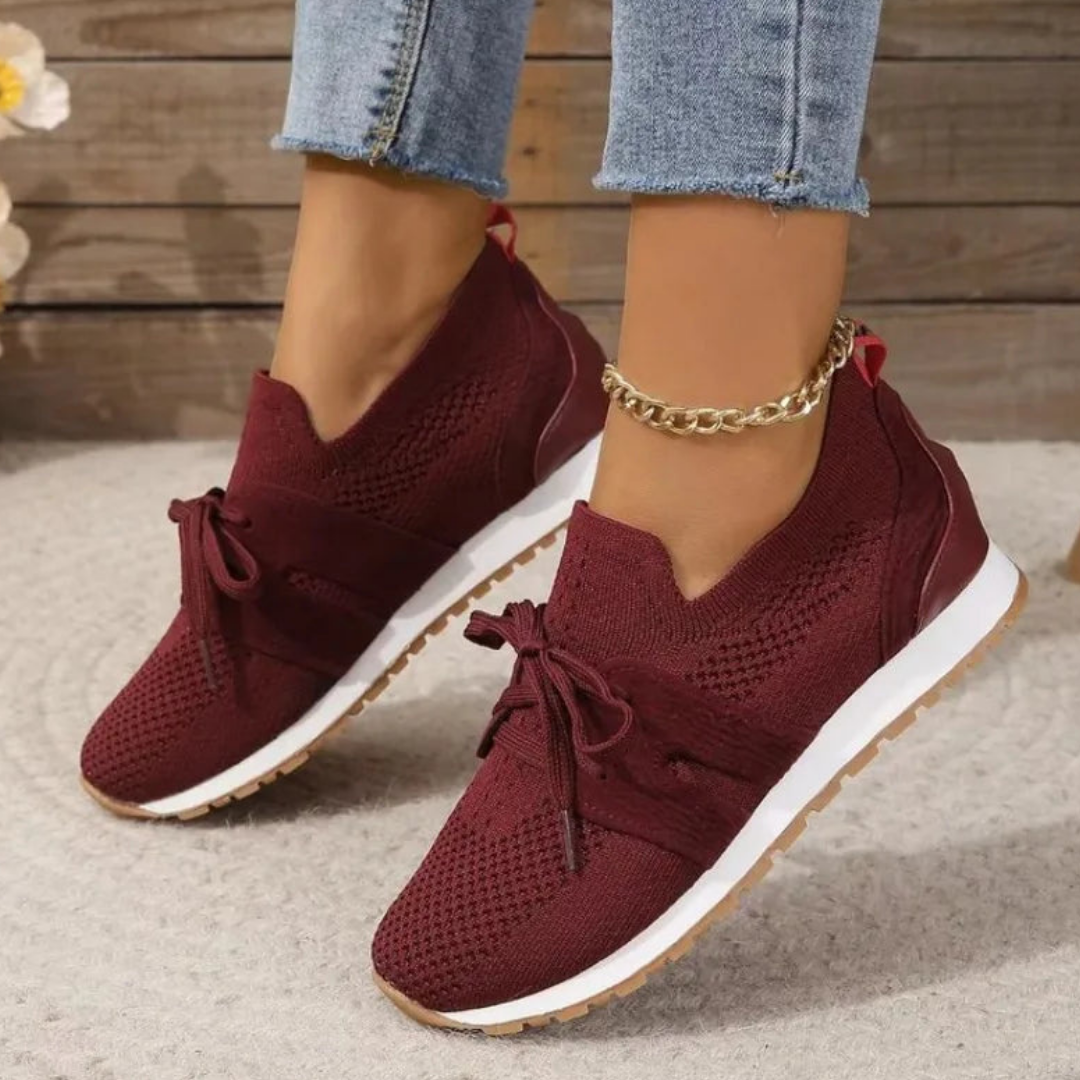 Damen Stylische Lauf Schnür Flache Schuhe | Outdoor