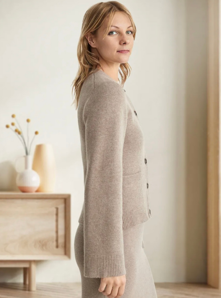 Damen Cardigan mit Ausgestellten Ärmeln | Lässig