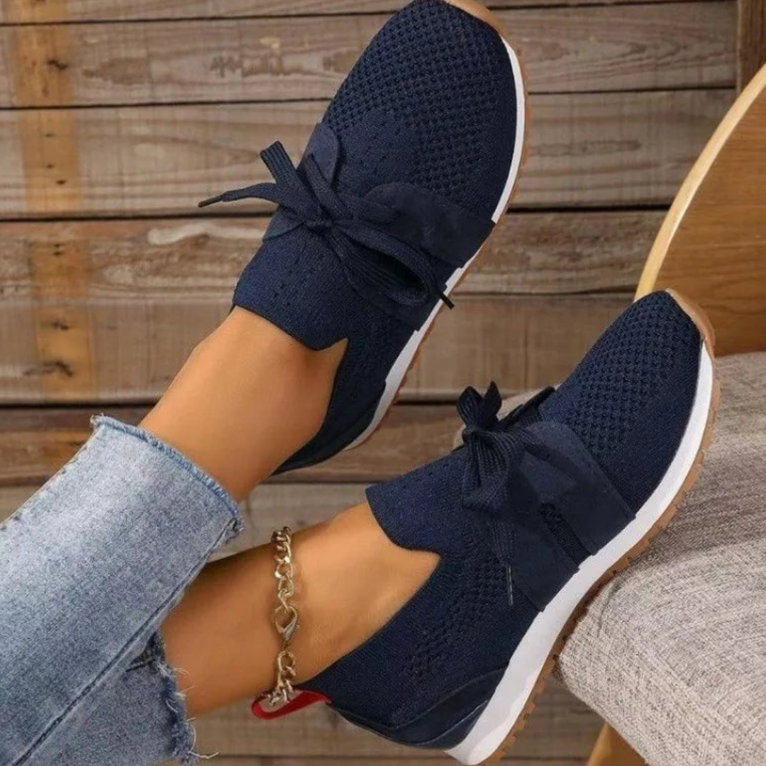 Damen Stylische Lauf Schnür Flache Schuhe | Outdoor