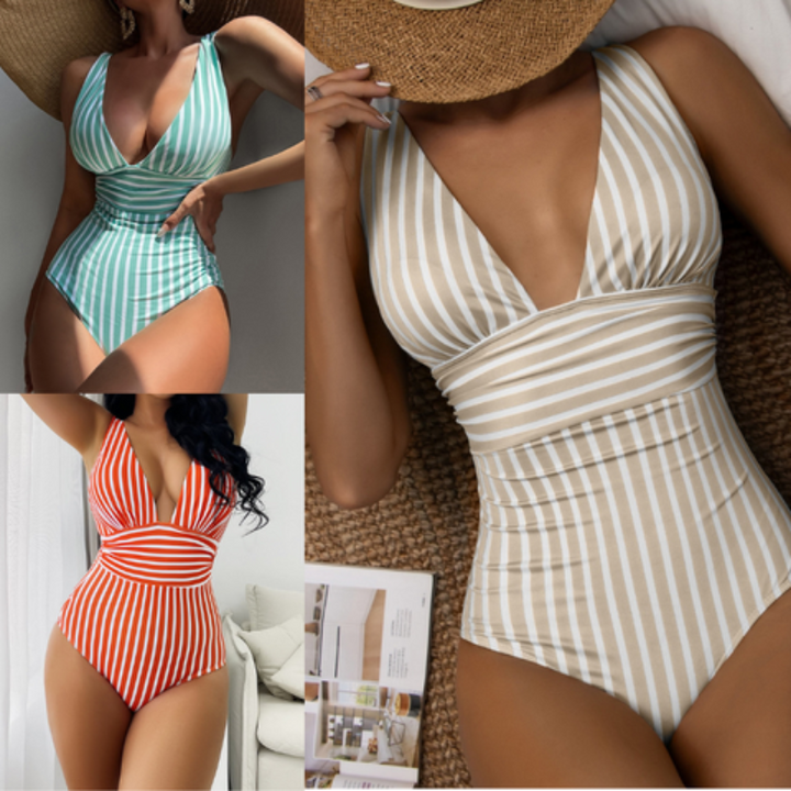 Damen Einteiler Badeanzug | Chic