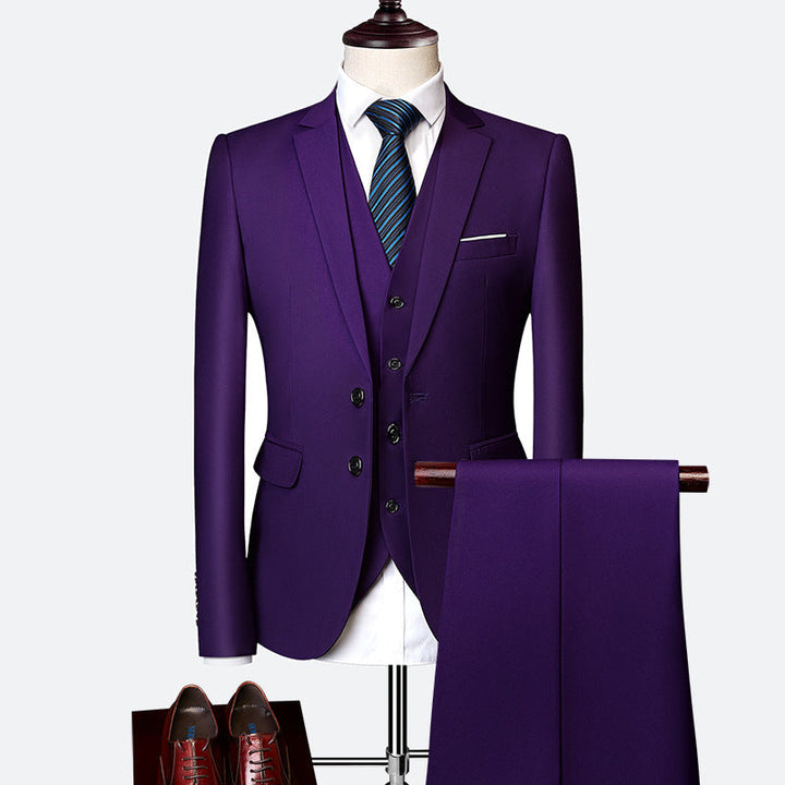 Aidan | Herren Formelle Weste Blazer Und Hose Satz | Dreiteilig